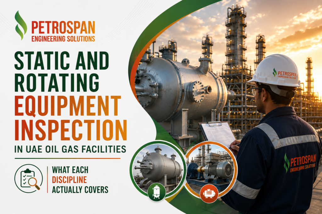 static and rotating equipment inspection uae